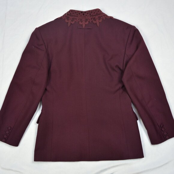 JGP VINTAGE BLAZER WITH EMBROIDERED COLLAR - Picture 4 of 6
